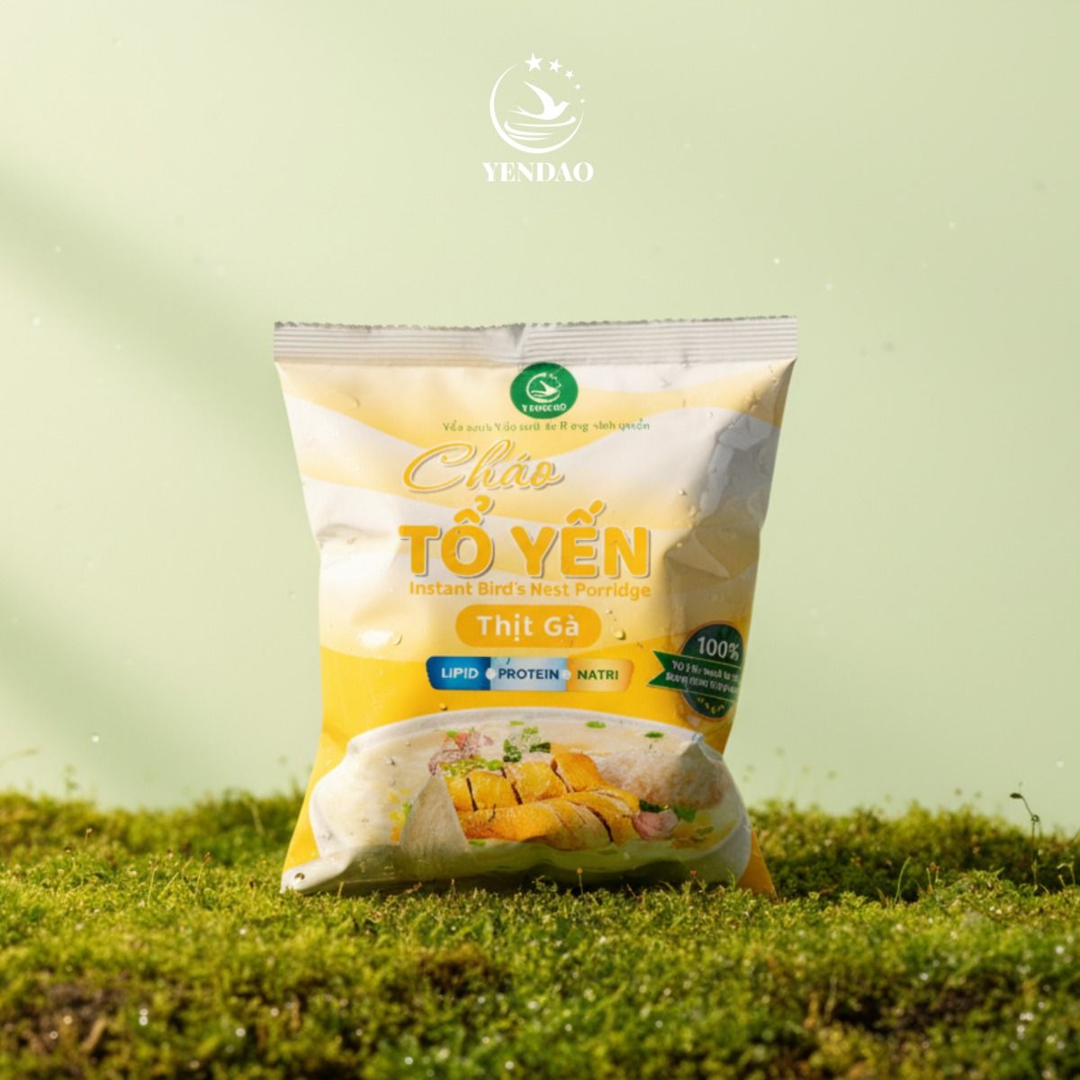 Cháo Tổ Yến Thịt Gà