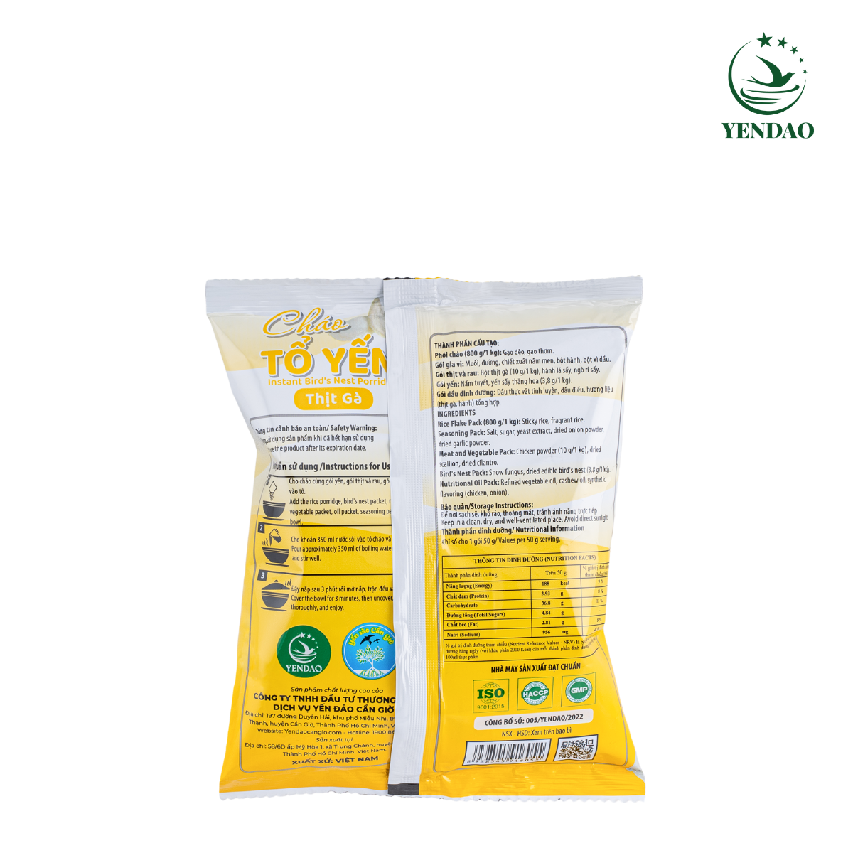 Cháo Tổ Yến Thịt Gà