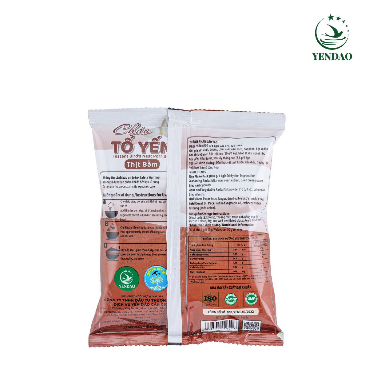 Cháo Tổ Yến Thịt Bằm