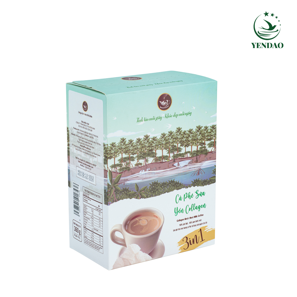 Bird's Nest Collagen Milk Coffee