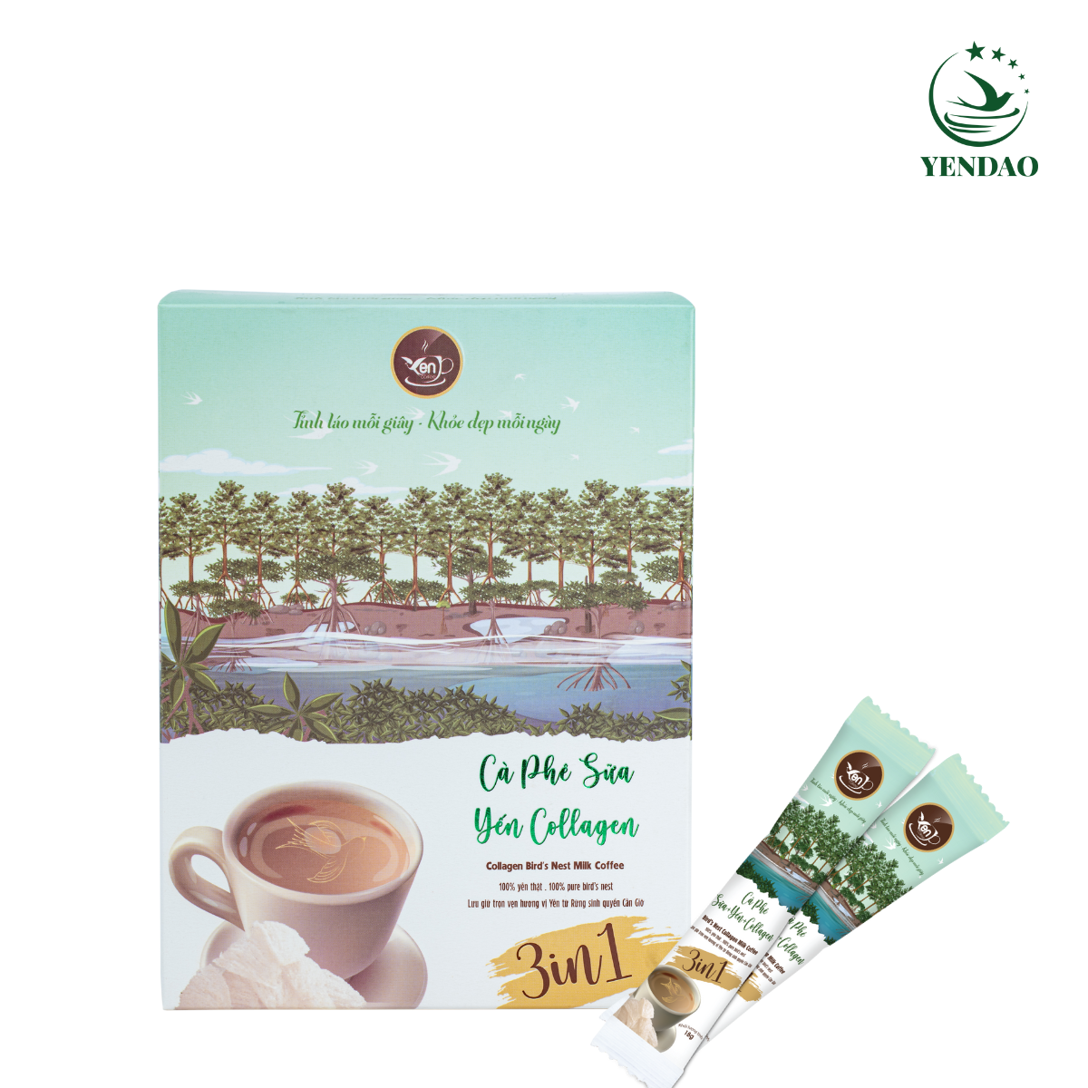 Bird's Nest Collagen Milk Coffee