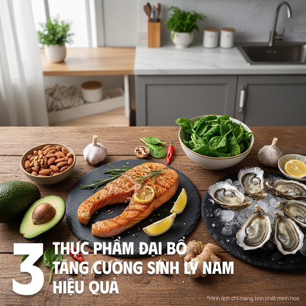 3 "SUPERFOODS" TO EFFECTIVELY AND SAFELY ENHANCE MALE PHYSIOLOGY